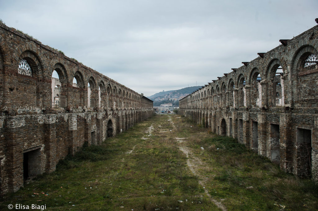 Elisa Biagi "On Moving Border" Shelter Silos Refugees Trieste